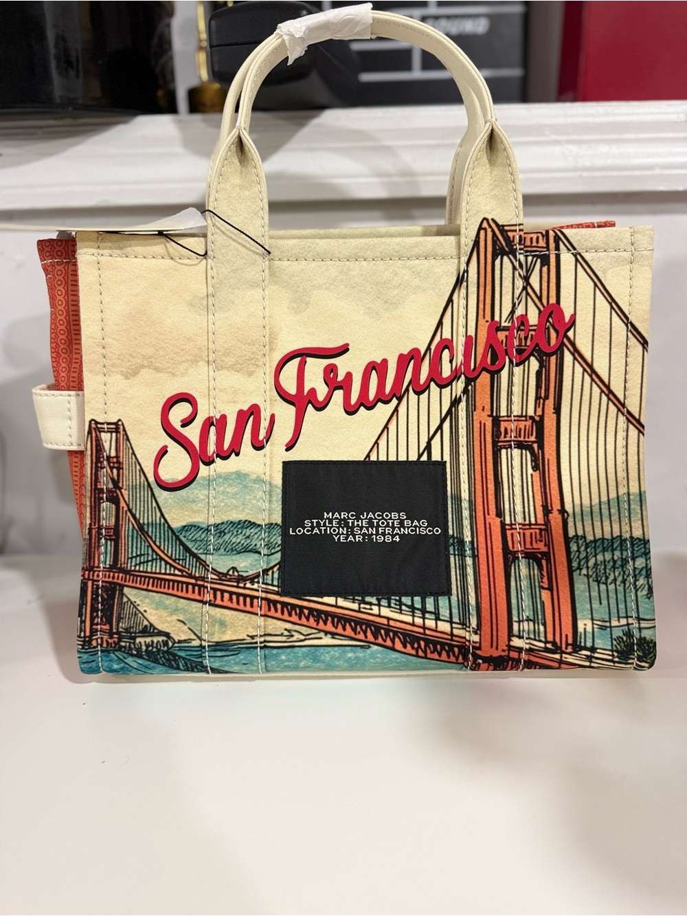 NWT Marc Jacobs The City Tote Bag San Francisco - Picture 3 of 6